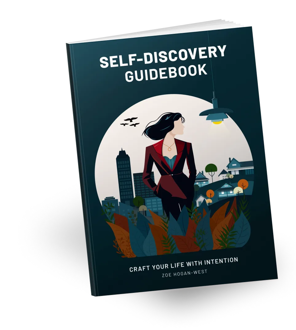Mockup of the self-discovery guidebook
